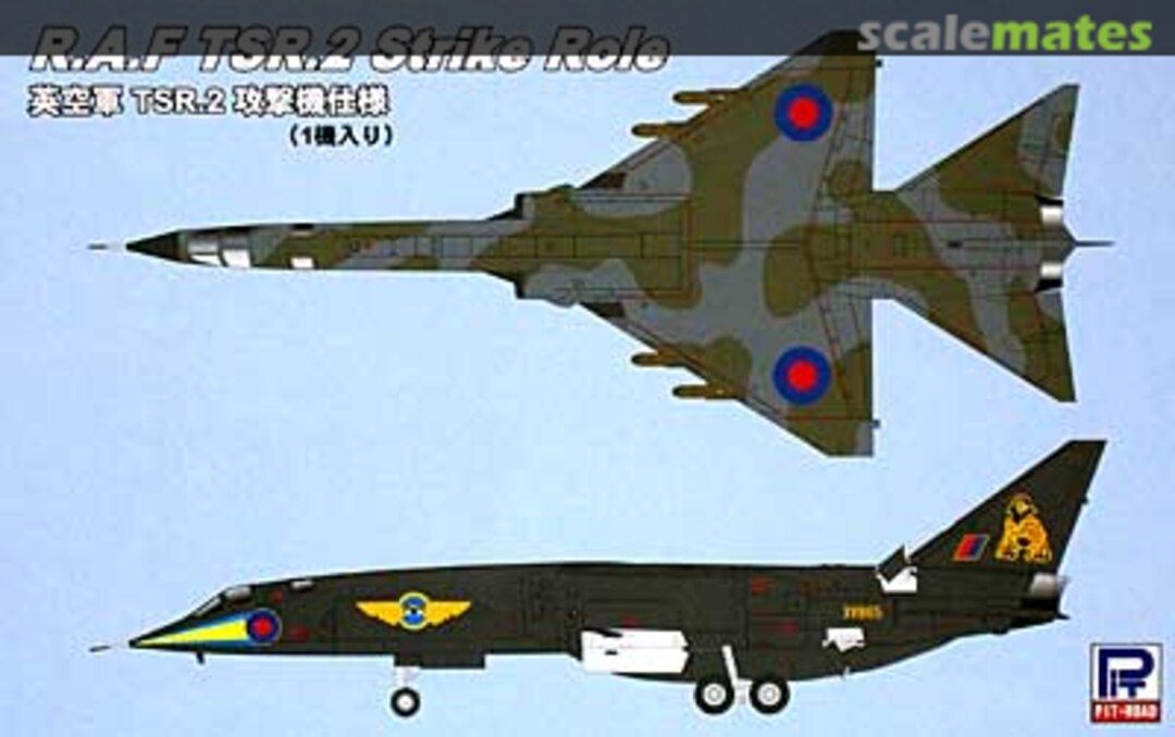 Boxart TSR.2 Strike Role SN-12 Pit-Road Boxart TSR.2 Strike Role SN-12 Pit-Road