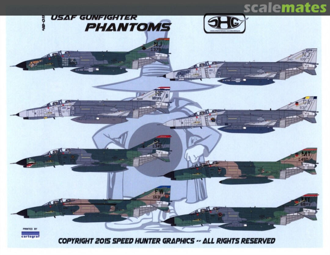 Boxart USAF Gunfighter Phantoms 48011 Speed Hunter Graphics Boxart USAF Gunfighter Phantoms 48011 Speed Hunter Graphics
