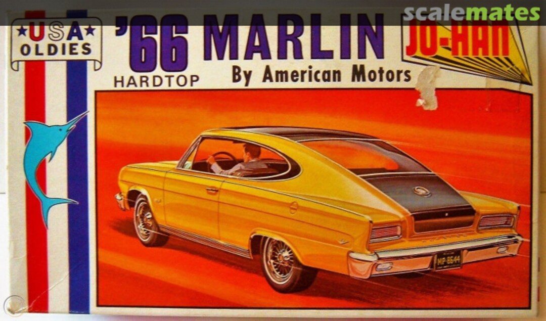 Boxart '66 Marlin hardtop C-3666 Jo-Han Boxart '66 Marlin hardtop C-3666 Jo-Han