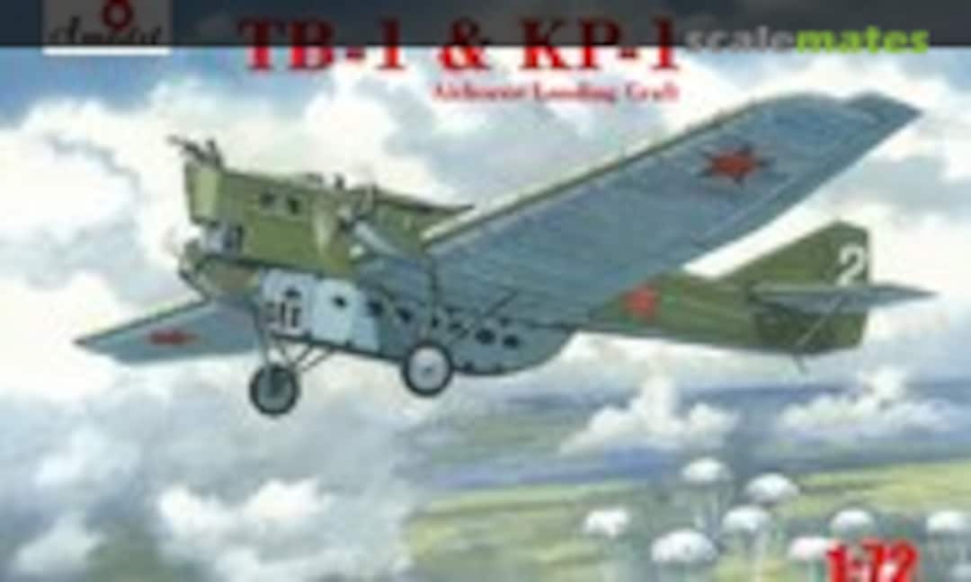 1:72 TB-1 &amp; KP-1 Airborne Landing Aircraft (Amodel 72351)
