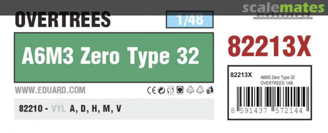 Boxart A6M3 Zero Type 32 82213X Eduard Boxart A6M3 Zero Type 32 82213X Eduard