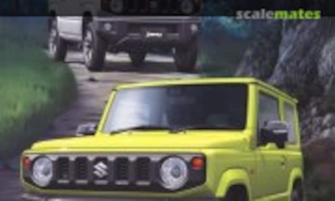 1:24 Suzuki Jimny JB64 (XC / Kinetic Yellow / Black 2 Tone Roof) (Fujimi 06640)
