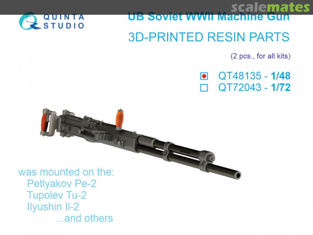 Boxart UB Soviet WWII Machine Gun QT48135 Quinta Studio Boxart UB Soviet WWII Machine Gun QT48135 Quinta Studio