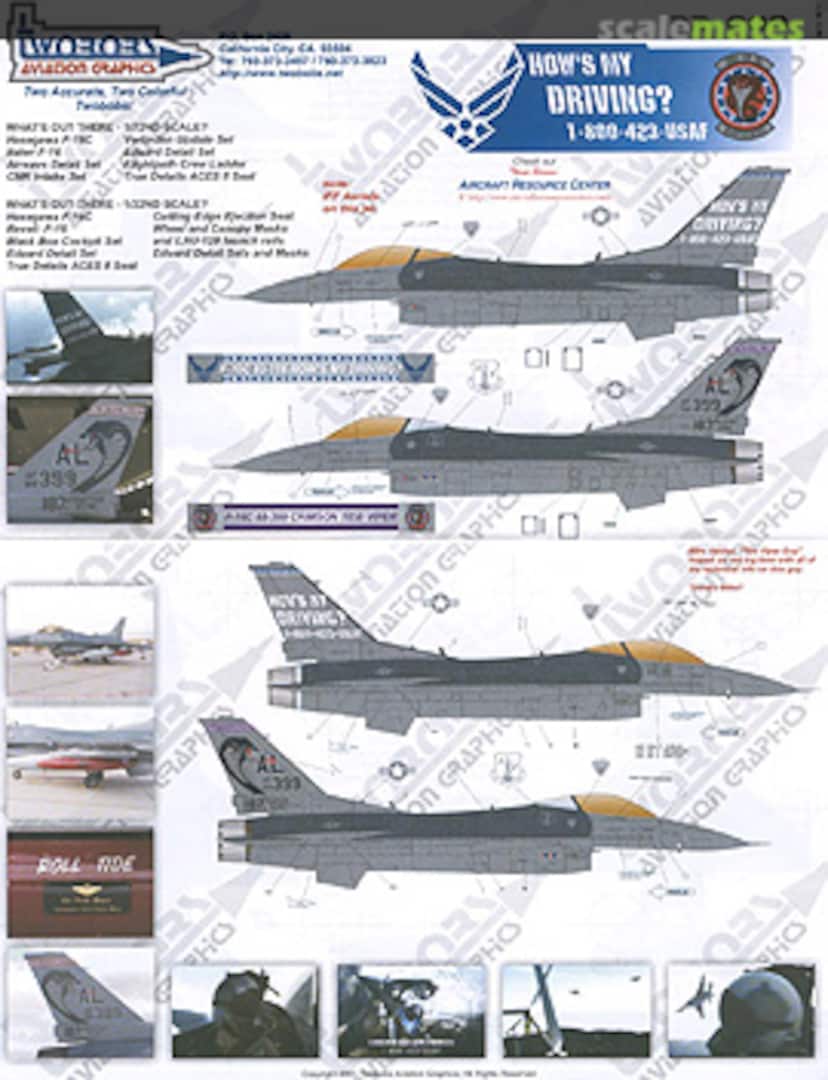 Boxart How's my Driving? 32-008 TwoBobs Aviation Graphics