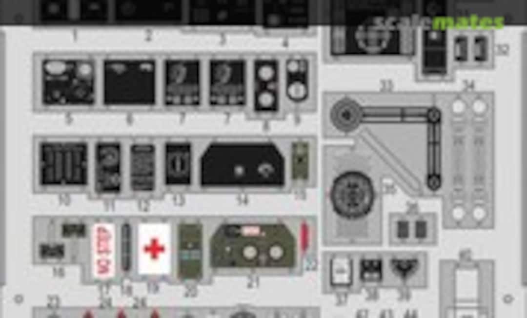 1:32 B-17E/F front interior (Eduard 32901) 32901