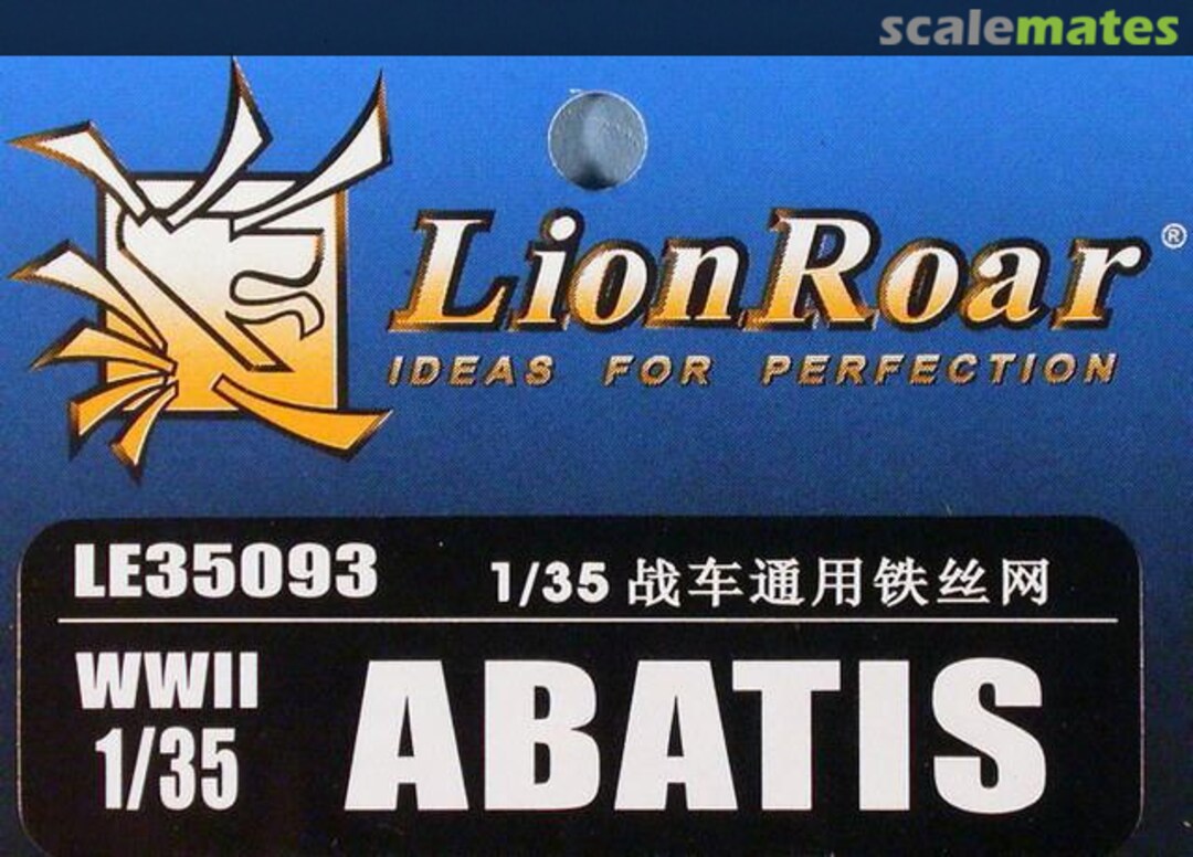 Boxart WWII ABATIS / Stacheldraht LE35093 Lion Roar Boxart WWII ABATIS / Stacheldraht LE35093 Lion Roar