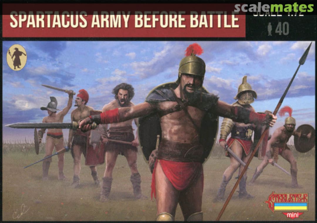 Boxart Spartacus Army Before Battle M110 Strelets-R Boxart Spartacus Army Before Battle M110 Strelets-R