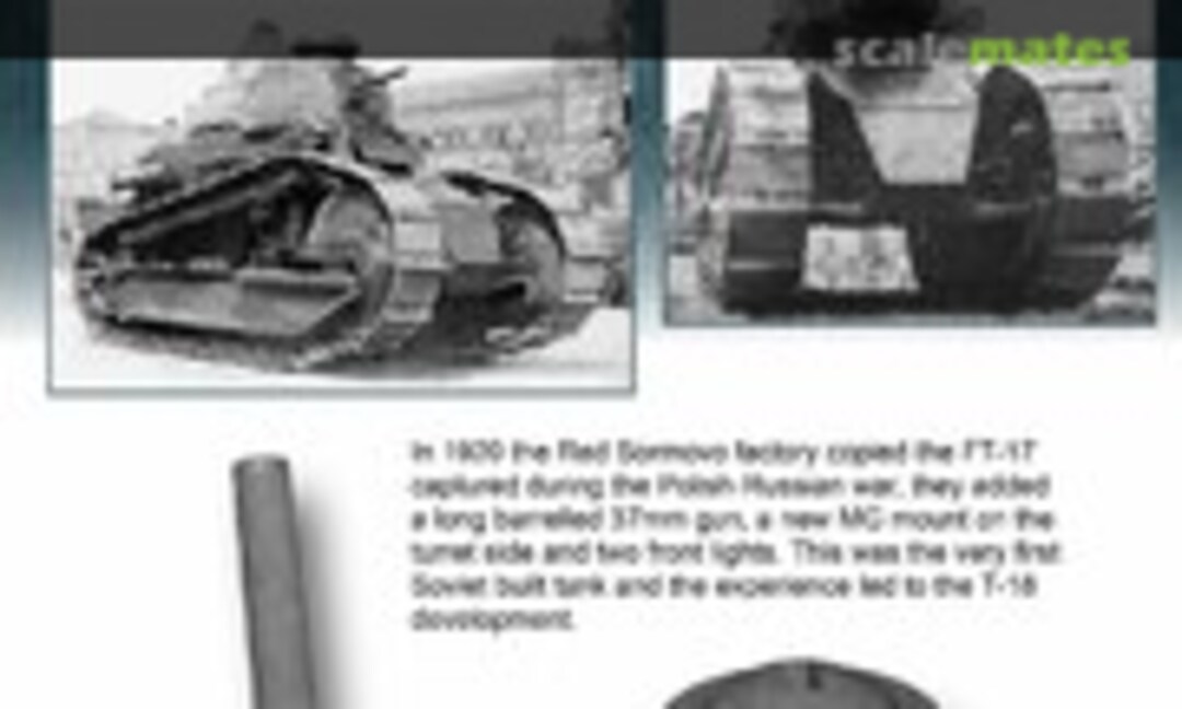 1:35 Russia FT-17 (FC Model Trend 35453) 35453