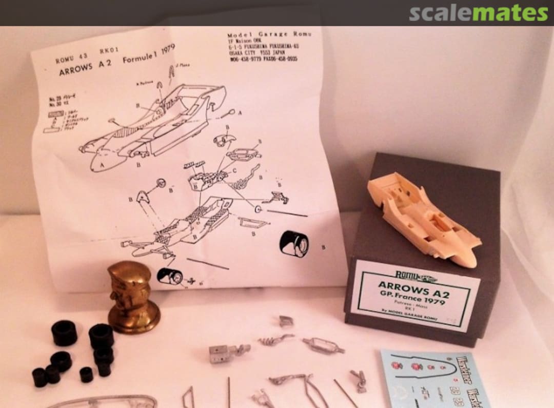 Boxart Arrows-Ford A2 F1 "Warsteiner" RK1 Romu Boxart Arrows-Ford A2 F1 "Warsteiner" RK1 Romu