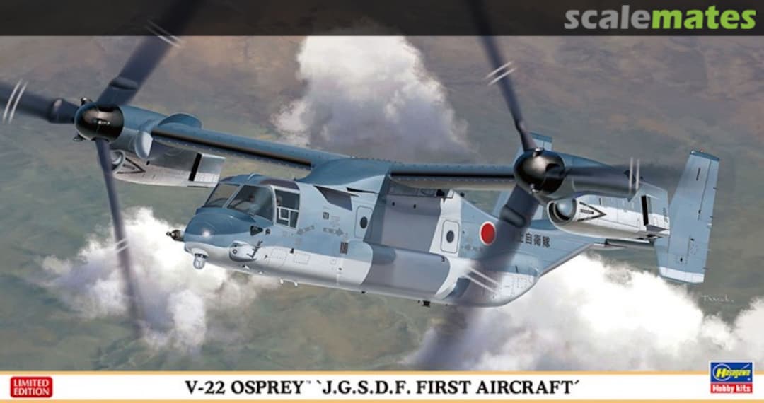 Boxart V-22 Osprey `JGSDF First Aircraft´ 02277 Hasegawa Boxart V-22 Osprey `JGSDF First Aircraft´ 02277 Hasegawa
