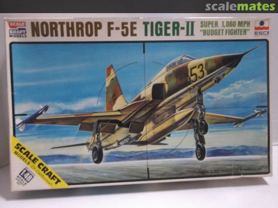 Boxart Northrop F-5E Tiger II SC-4031 ESCI/Scale Craft Boxart Northrop F-5E Tiger II SC-4031 ESCI/Scale Craft
