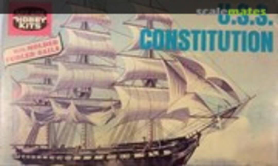 1:450 U.S.S. Constitution (LIFE-LIKE Hobby Kits 9313)