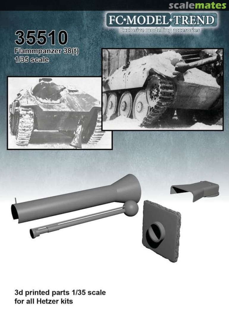 Boxart Flammpanzer 38(t) 35510 FC Model Trend Boxart Flammpanzer 38(t) 35510 FC Model Trend