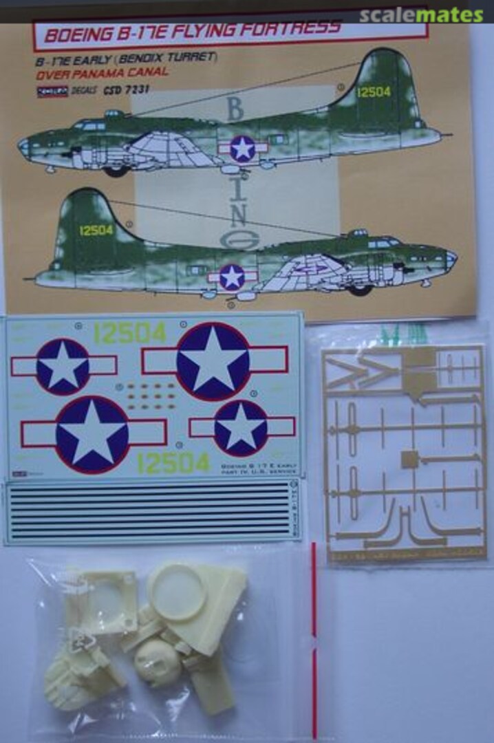 Boxart Boeing B-17E Flying Fortress CSD7231 Kora Models Boxart Boeing B-17E Flying Fortress CSD7231 Kora Models