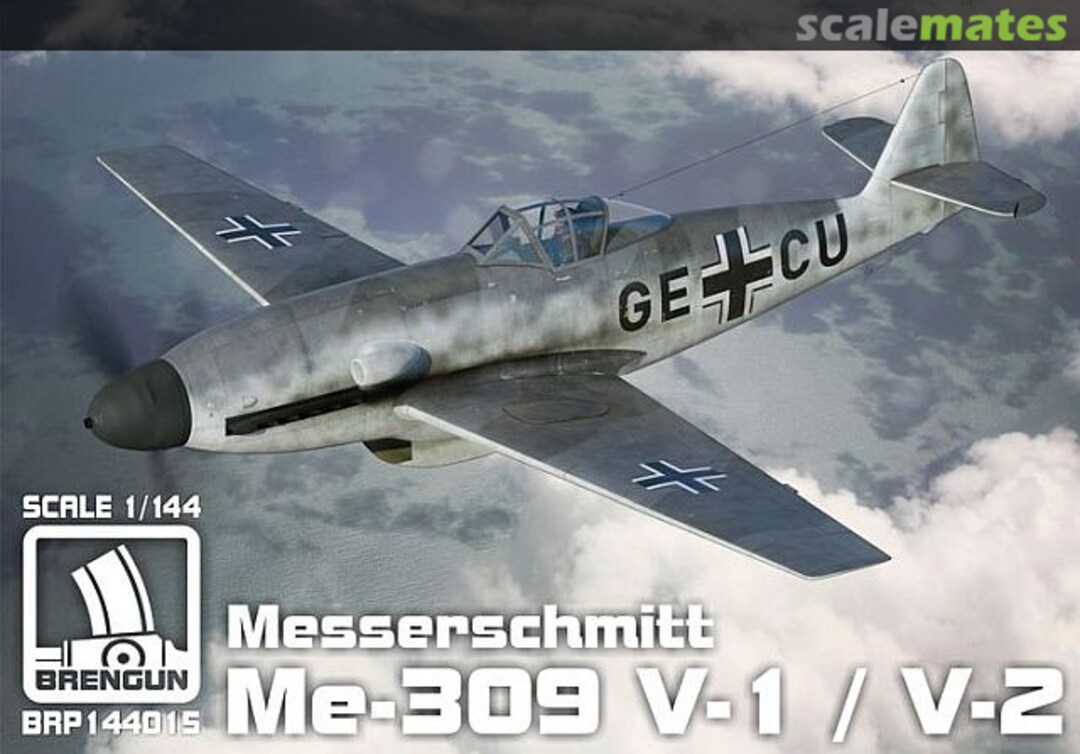 Boxart Messerschmitt Me-309 V-1/V-2 BRP144015 Brengun Boxart Messerschmitt Me-309 V-1/V-2 BRP144015 Brengun