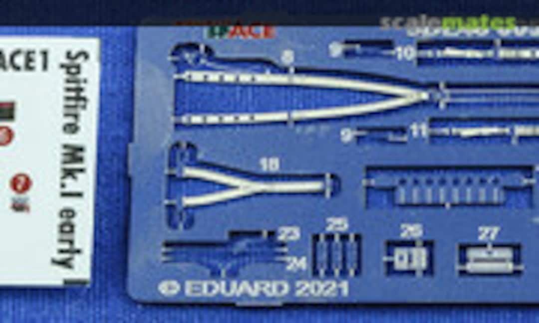 1:48 Spitfire Mk.I early EDUARD (Eduard 3DL48005)