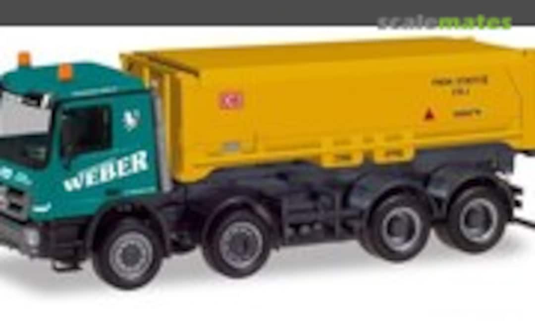 1:87 Mercedes-Benz Actros M Absetz-Lkw Weber Stuttgart (Herpa 310376)