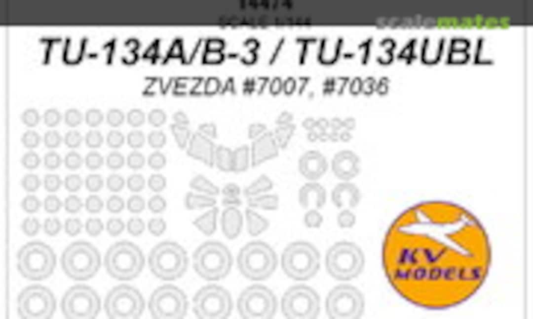 1:144 Tu-134A/B-3 / Tu-134UBL (KV Models 14474) 14474