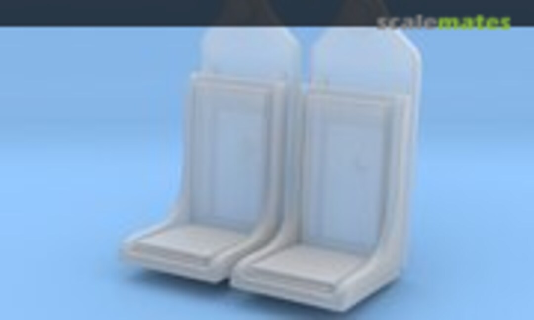 1:72 B-25 seats with Armor for Doolittle Raider (Digital Sprue )