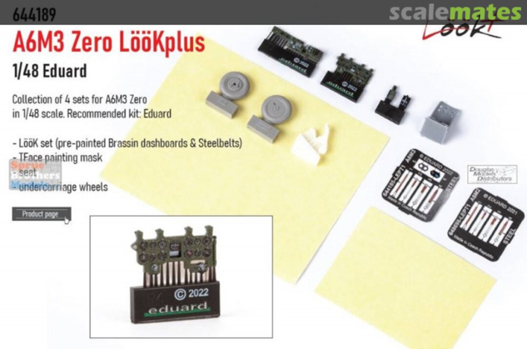 Boxart A6M3 Zero LööKplus 644189 Eduard Boxart A6M3 Zero LööKplus 644189 Eduard