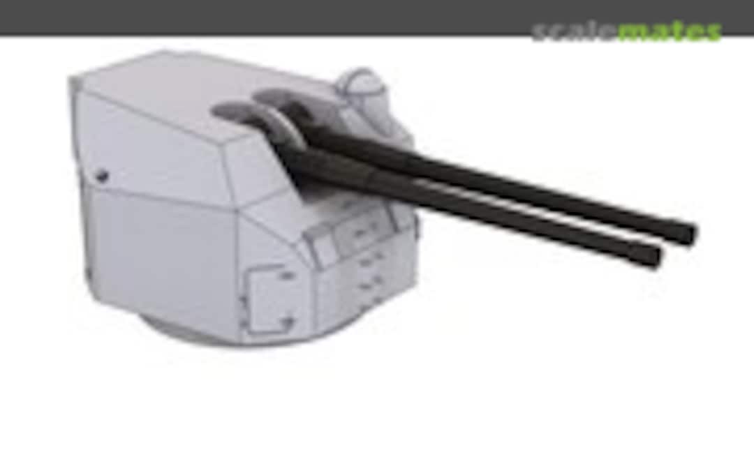 1:700 127mm turret (6 pcs) (L'Arsenal 3D700068) 3D700068
