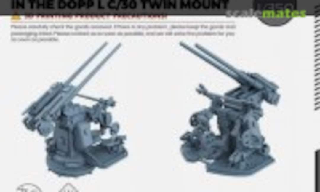 1:350 3.7cm SK C/30 Guns in the doppel L C/30 Twin Mount (Yao's Studio/ 老姚手工坊 LYCG350345) LYCG350345