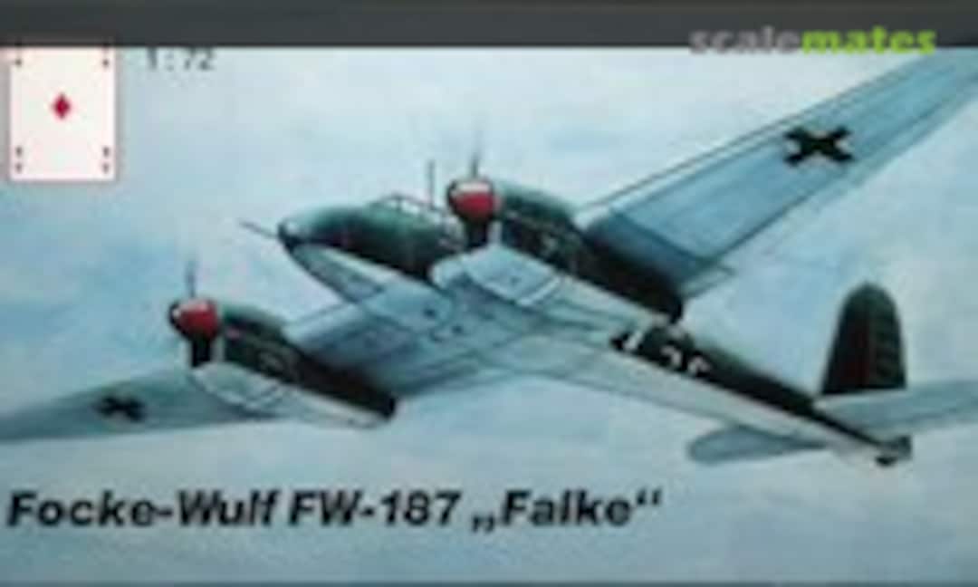 1:72 Focke-Wulf Fw 187 "Falke" (Karo As AM-01.72) AM-01.72