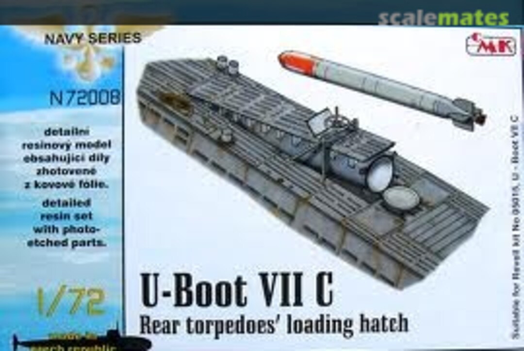 Boxart U-Boot VII C Rear Torpedoes' Loading Hatch N72008 CMK Boxart U-Boot VII C Rear Torpedoes' Loading Hatch N72008 CMK