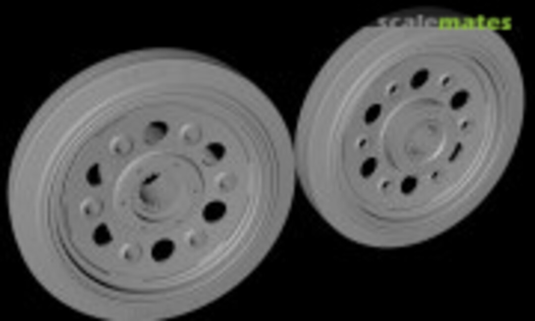 1:16 Set of Road Wheels for Panzer/StuG III - Fulda - No Caps (EMP3d 16041206) 16041206