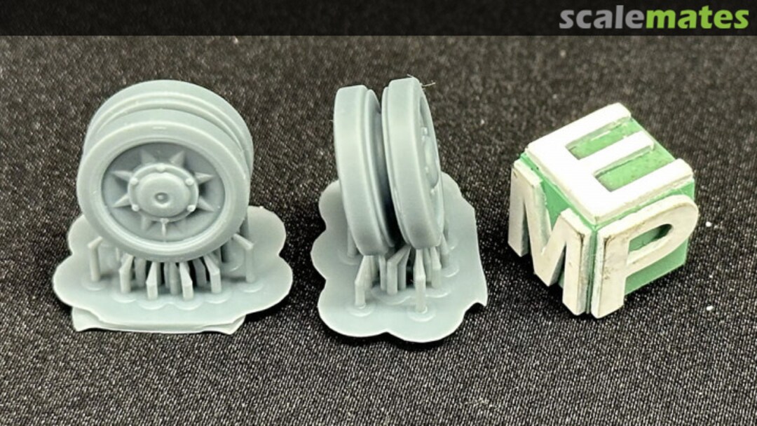 Boxart Panzer IV - road wheels - complete - with cap 35041221 EMP3d Boxart Panzer IV - road wheels - complete - with cap 35041221 EMP3d