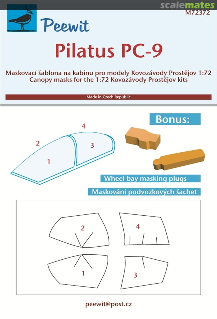 Boxart Pilatus PC-9 M72372 Peewit