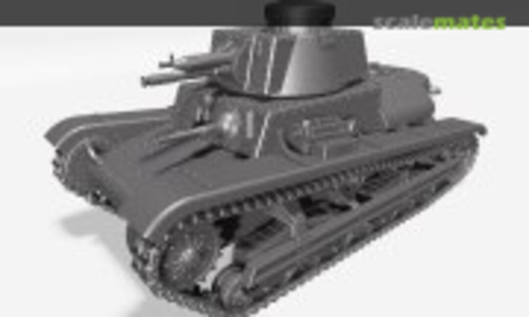 1:72 Light Tank CKD LT vz.34 - open hatch (EMP3d 72011404) 72011404