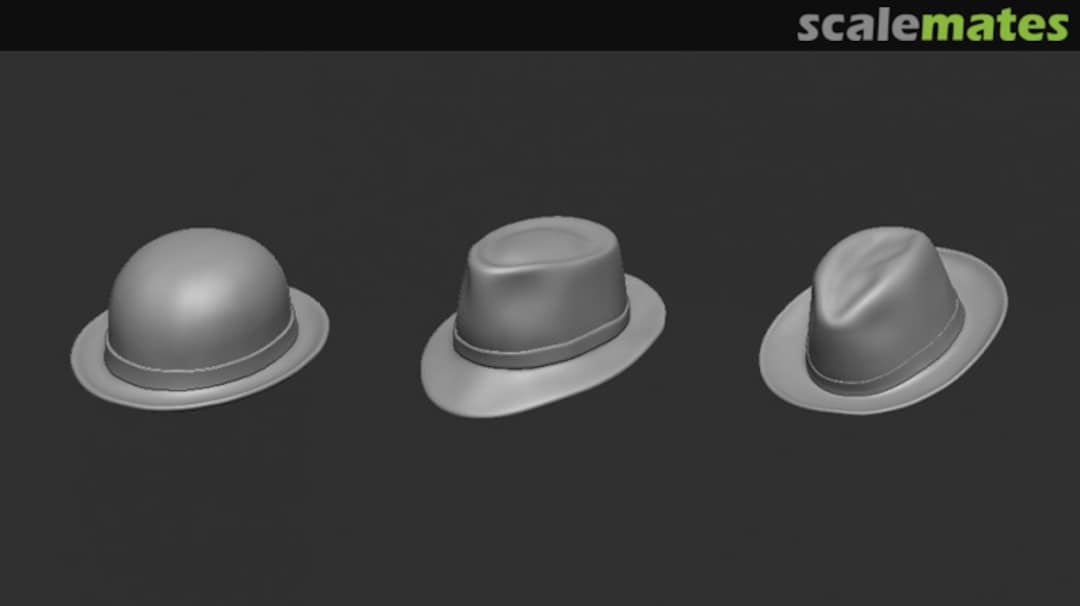 Boxart Hats and Bowler Hat F006-72 Firma49 Boxart Hats and Bowler Hat F006-72 Firma49