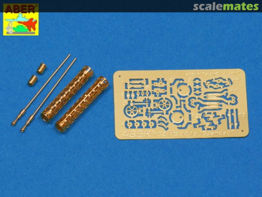 Contents Set of two barrels for German 7,9 mm lMG 08/15 Spandau WWI aircraft m A32040 Aber