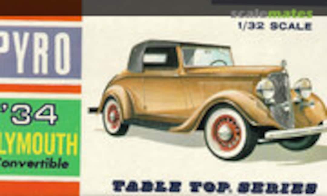 1:32 '34 Plymouth Convertible (Pyro C335-60) C335-60