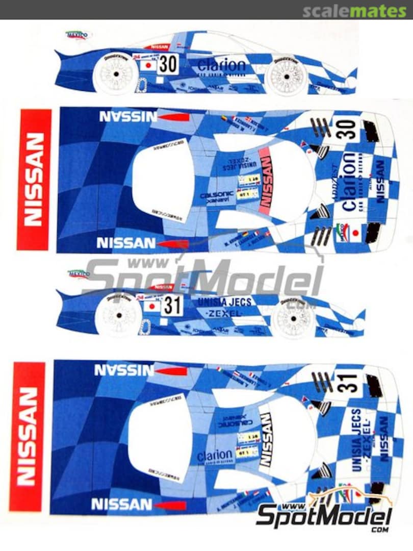 Boxart Nissan R390 GT1 Clarion Tk24/043D Renaissance Boxart Nissan R390 GT1 Clarion Tk24/043D Renaissance