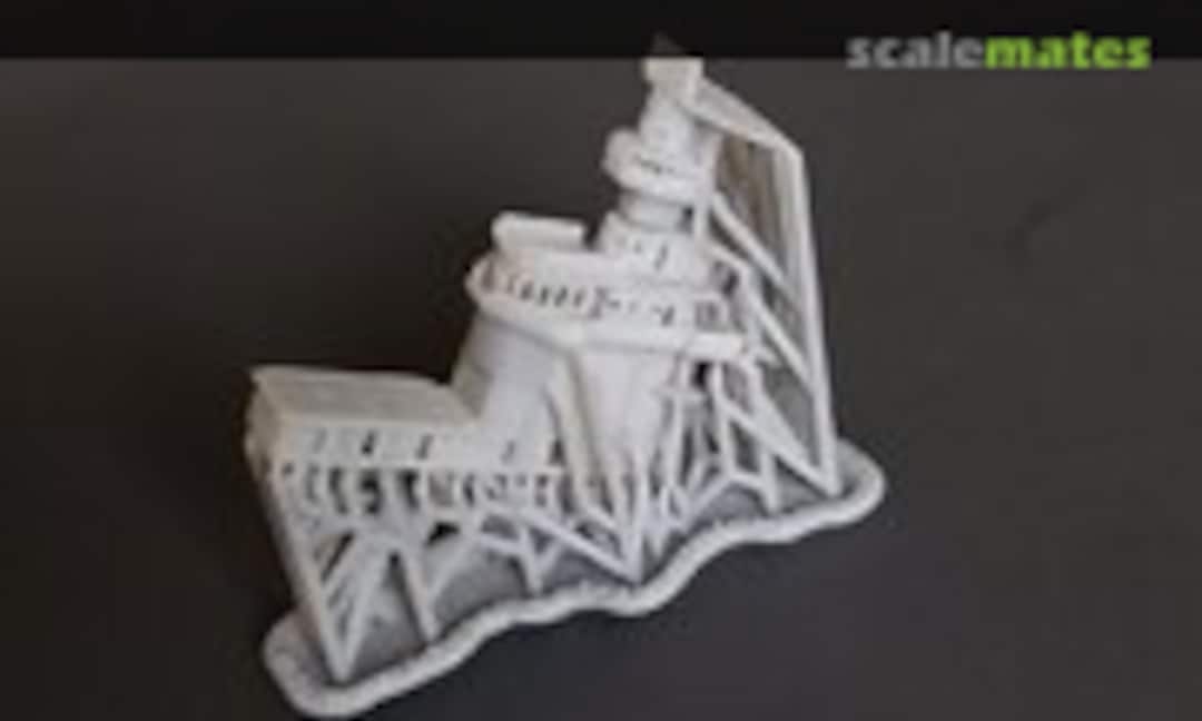 1:700 USS Lexington CV-2 Island, 1936-1940 (Model Monkey 700-CV2 1936 Island) 700-CV2 1936 Island