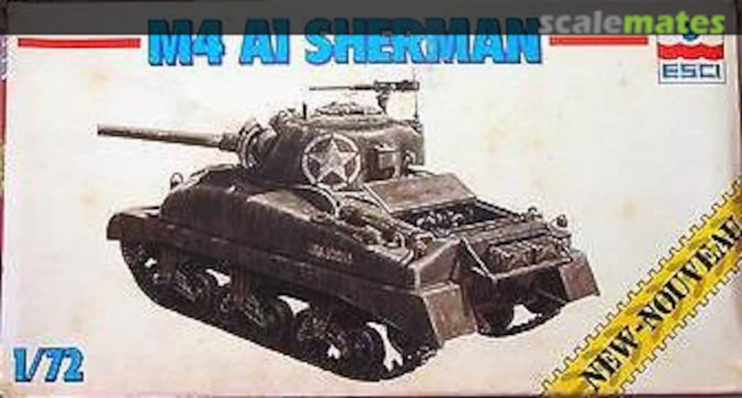 Boxart M4A1 Sherman 8308 ESCI Boxart M4A1 Sherman 8308 ESCI