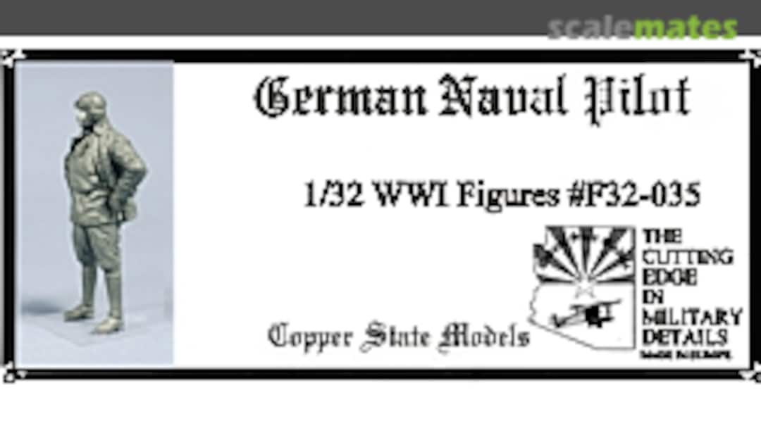 Boxart German Naval Pilot F32-035 Copper State Models Boxart German Naval Pilot F32-035 Copper State Models