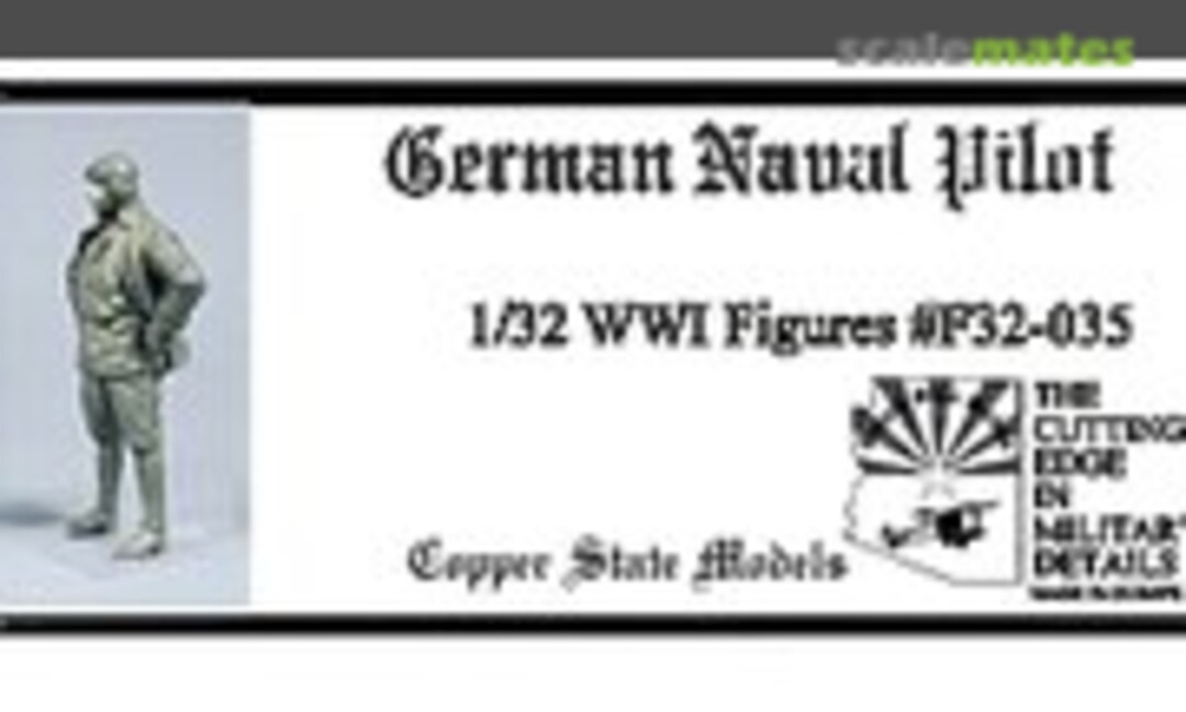 1:32 German Naval Pilot (Copper State Models F32-035) F32-035