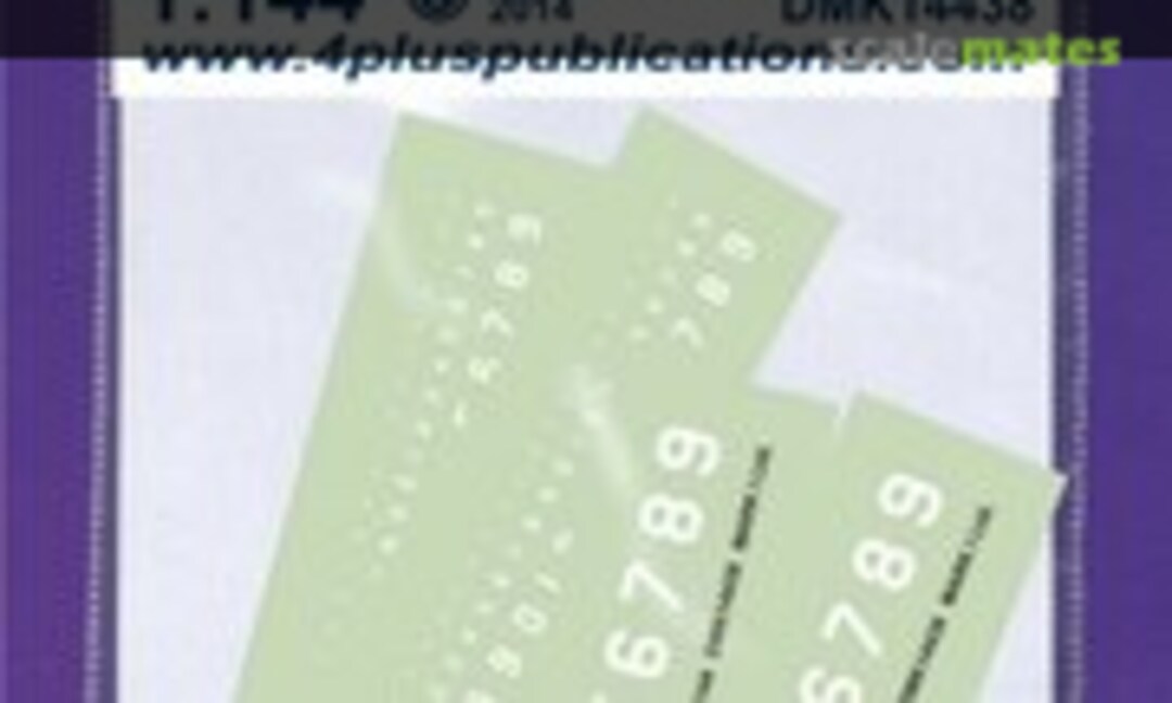 1:144 USAF serial numbers (Mark I Models DMK14438) DMK14438