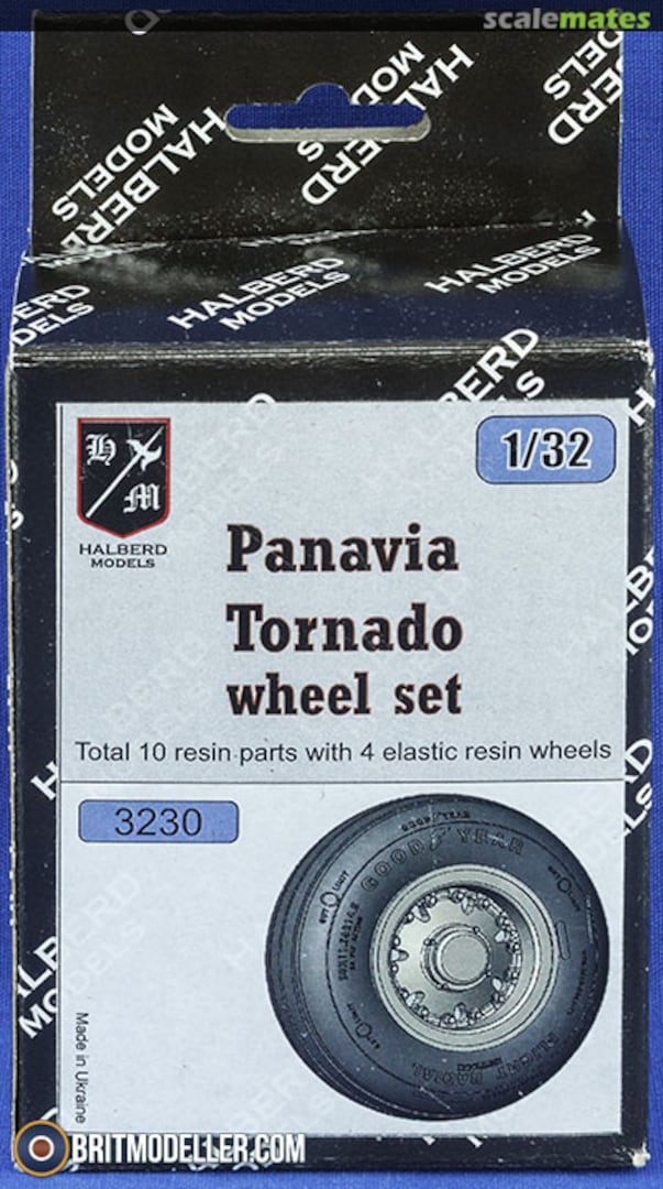 Boxart Panavia Tornado Wheel Set 3230 Halberd Models Boxart Panavia Tornado Wheel Set 3230 Halberd Models