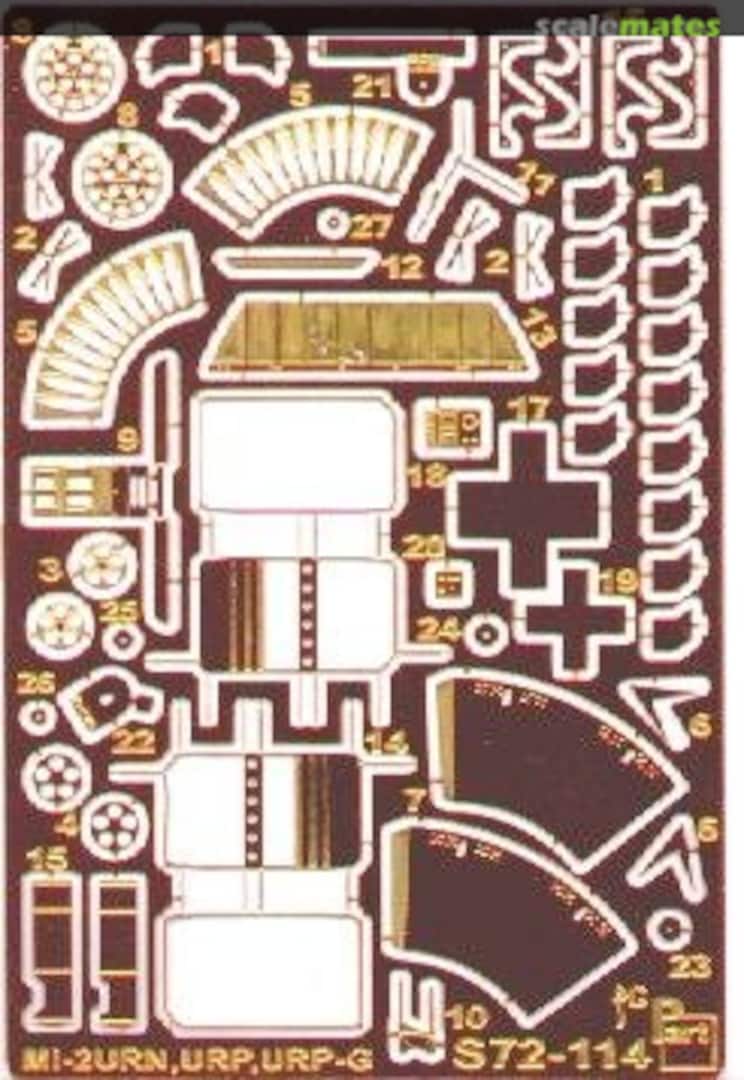 Boxart Mil Mi-2URN/URP/URP-G Hoplite S72-114 Part Boxart Mil Mi-2URN/URP/URP-G Hoplite S72-114 Part