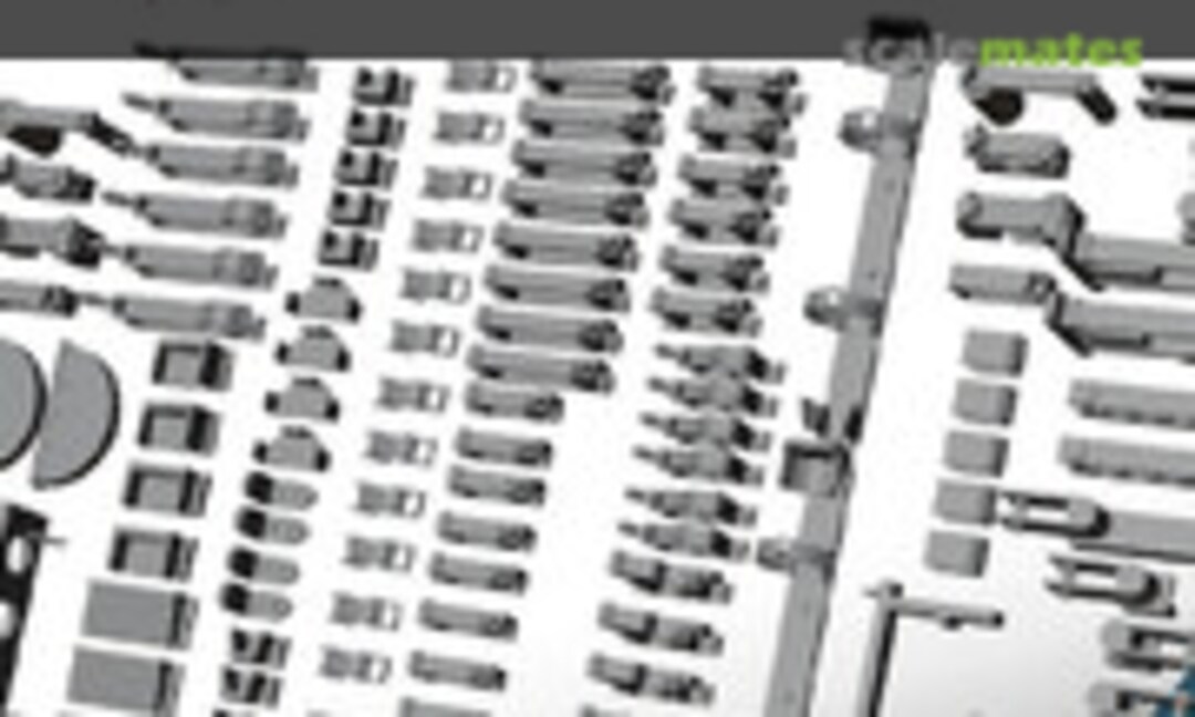 1:35 German Tanks Tool Clamps (Ammo by Mig Jimenez A.MIG-8106) A.MIG-8106