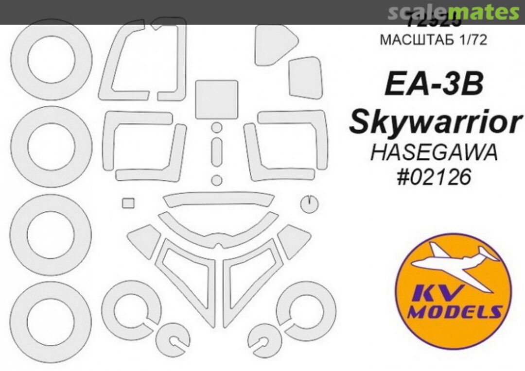 Boxart EA-3B Skywarrior 72925 KV Models