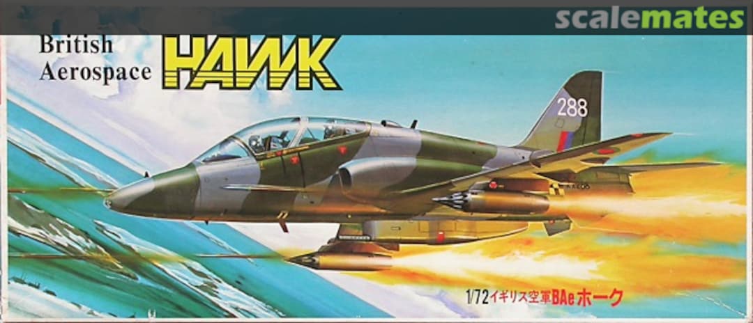 Boxart British Aerospace Hawk 7A-A3 Fujimi Boxart British Aerospace Hawk 7A-A3 Fujimi