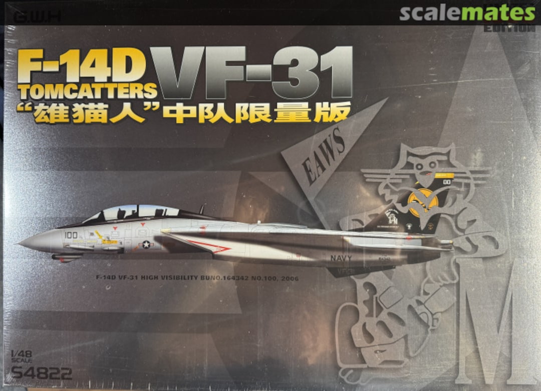 Boxart F-14D VF-31 Tomcatters S4822 Great Wall Hobby Boxart F-14D VF-31 Tomcatters S4822 Great Wall Hobby