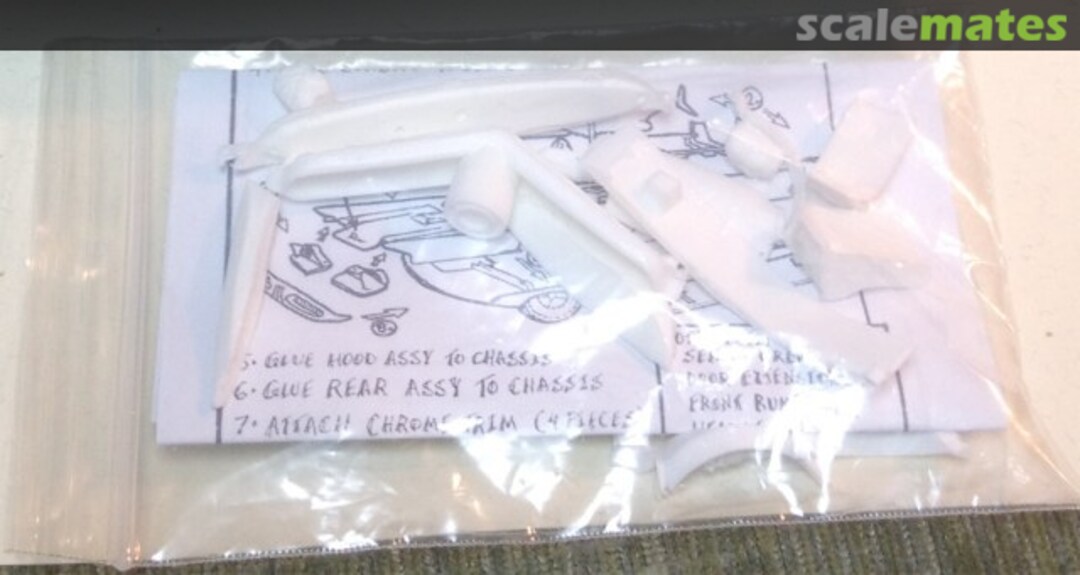 Boxart Lincoln Futura Batmobile conversion kit Skyhook Models Boxart Lincoln Futura Batmobile conversion kit Skyhook Models