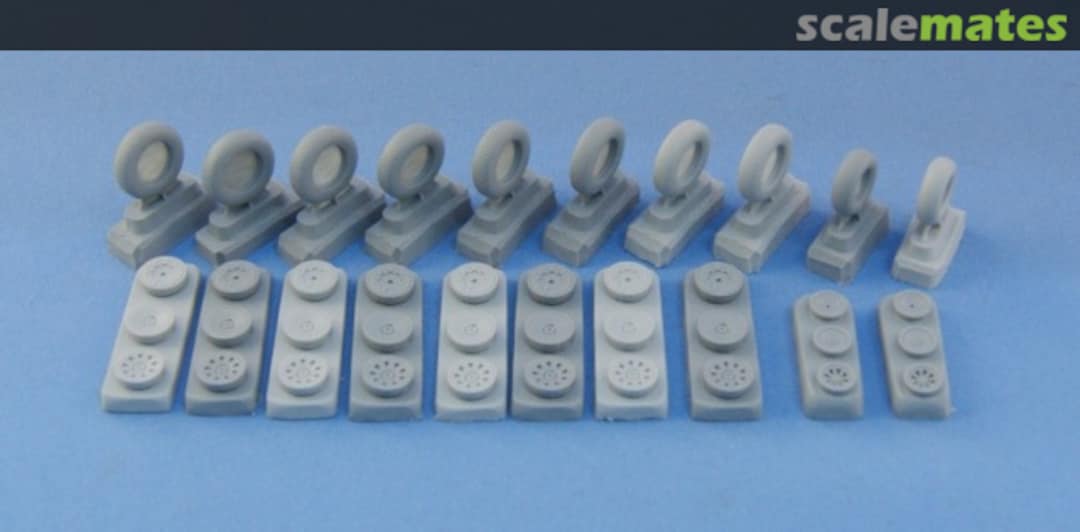 Boxart An-10 Cat, An-12 Cub wheels set NS72040-a North Star Boxart An-10 Cat, An-12 Cub wheels set NS72040-a North Star