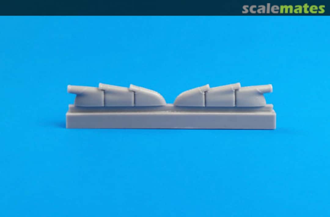 Boxart Hurricane Mk.I Exhausts - Triple Ejector Type Q48265 CMK Boxart Hurricane Mk.I Exhausts - Triple Ejector Type Q48265 CMK